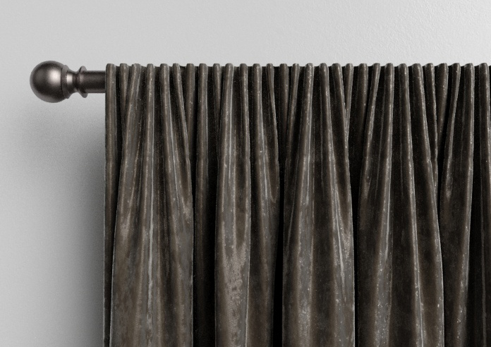 Crushed Velvet, Champagne - Made to Measure Curtains - Image 9